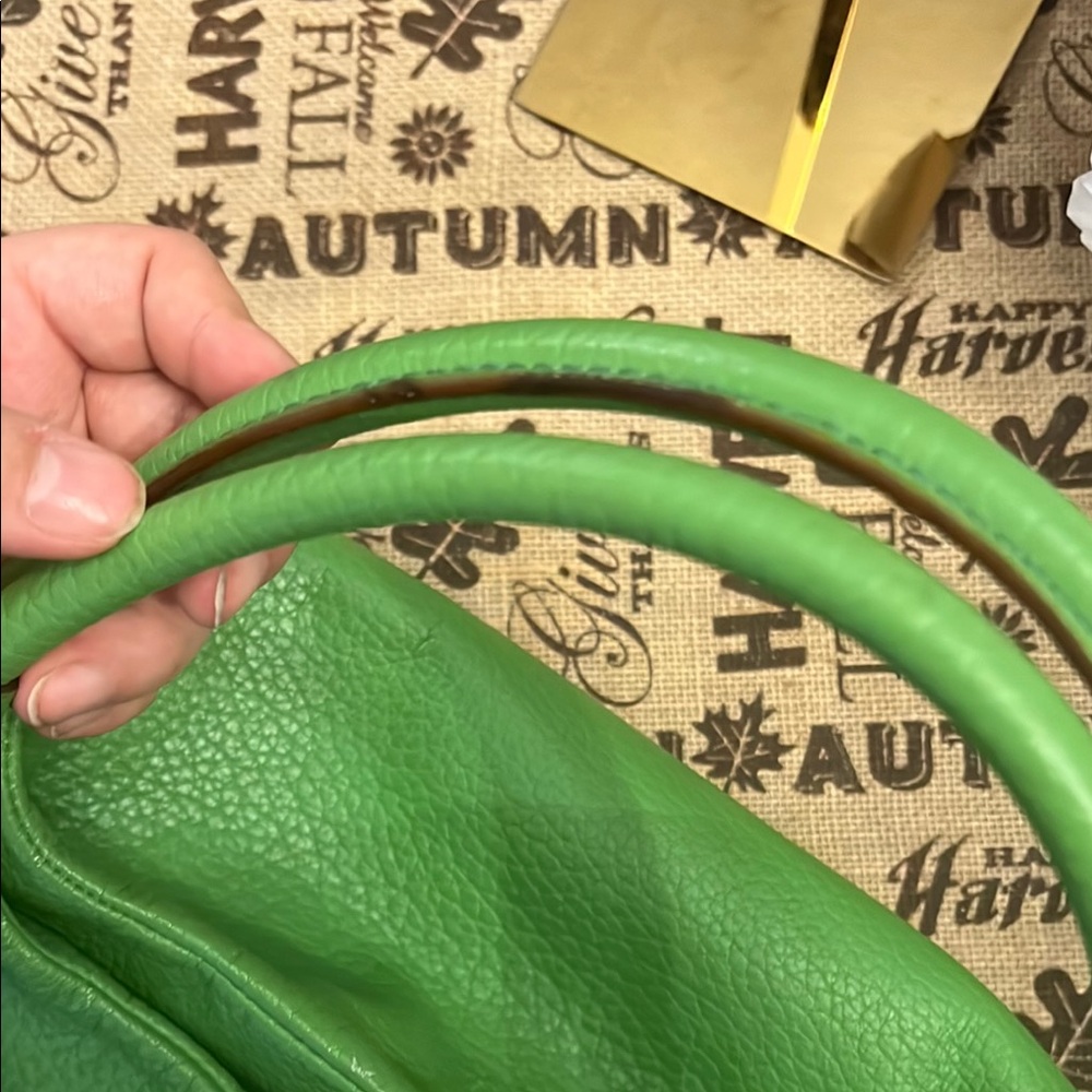 Kate Spade Green Leather Tote Bag - Picture 11 of 11